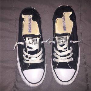 Black Converse Shoreline